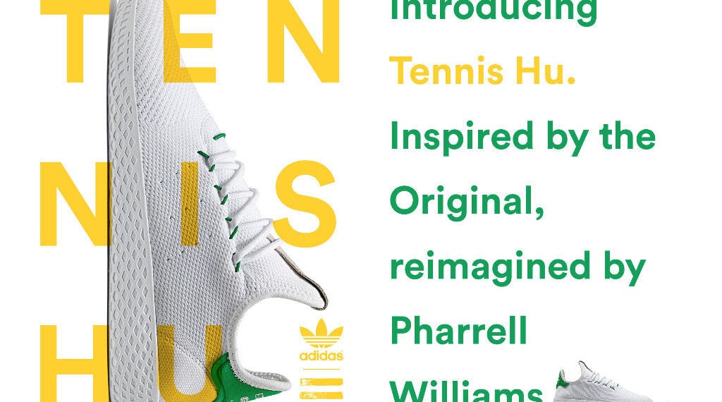 adidas Originals Releases the Tennis Hu by Pharrell