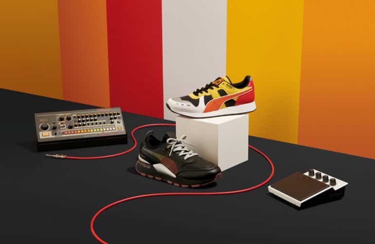 PUMA And Roland Drop Music-Inspired RS Sneakers for 808 DAY