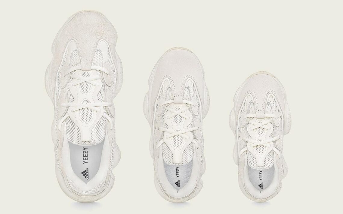 adidas Originals Drops Latest Collaboration Yeezy 500 Bone White