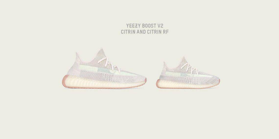 adidas and Kanye West Drop New Citrin Colourway for Yeezy 350 V2