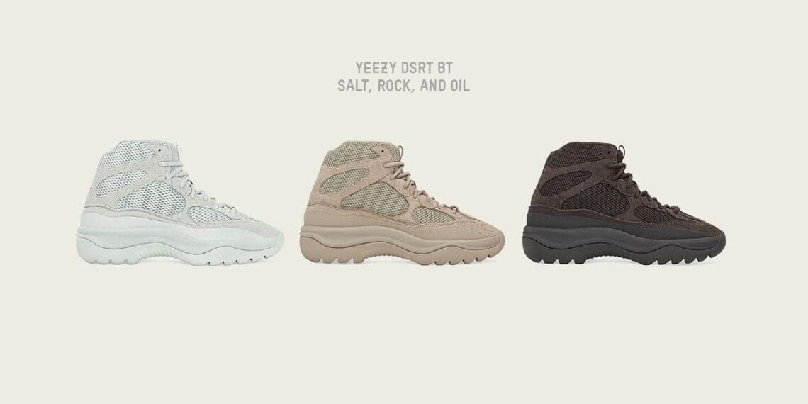 adidas Originals And Kanye Announce Latest Yeezy DSRT BT Collection
