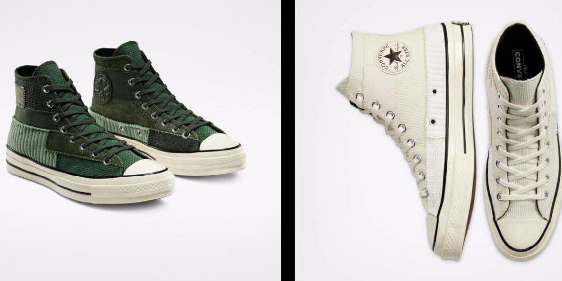 Converse Drops New Mono Patchwork Chuck 70 Sneakers