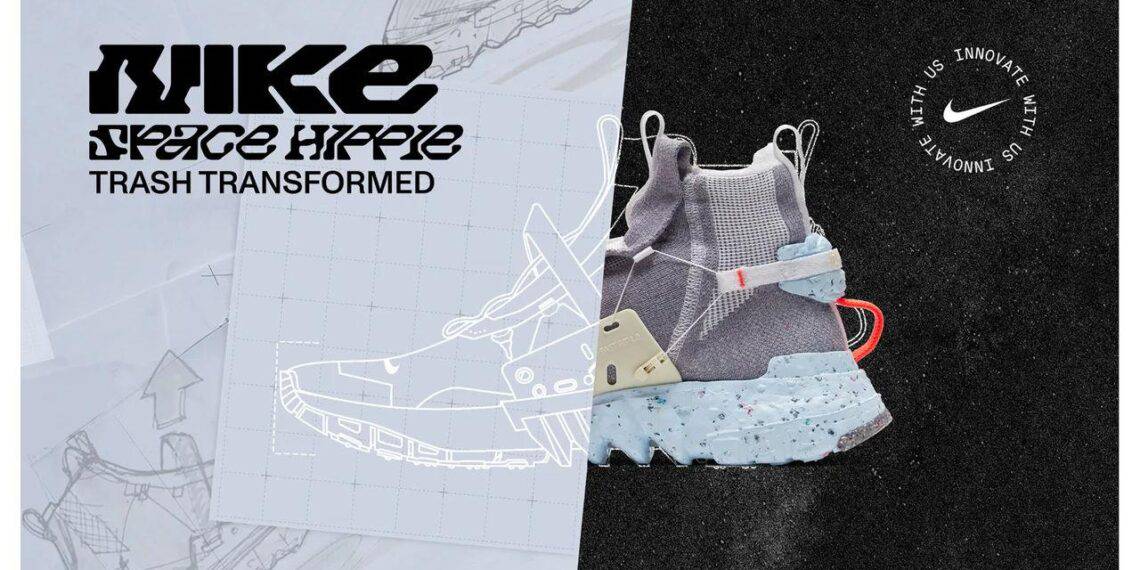 Nike Drops New Space Hippie Sneakers Made from Recycled Materials