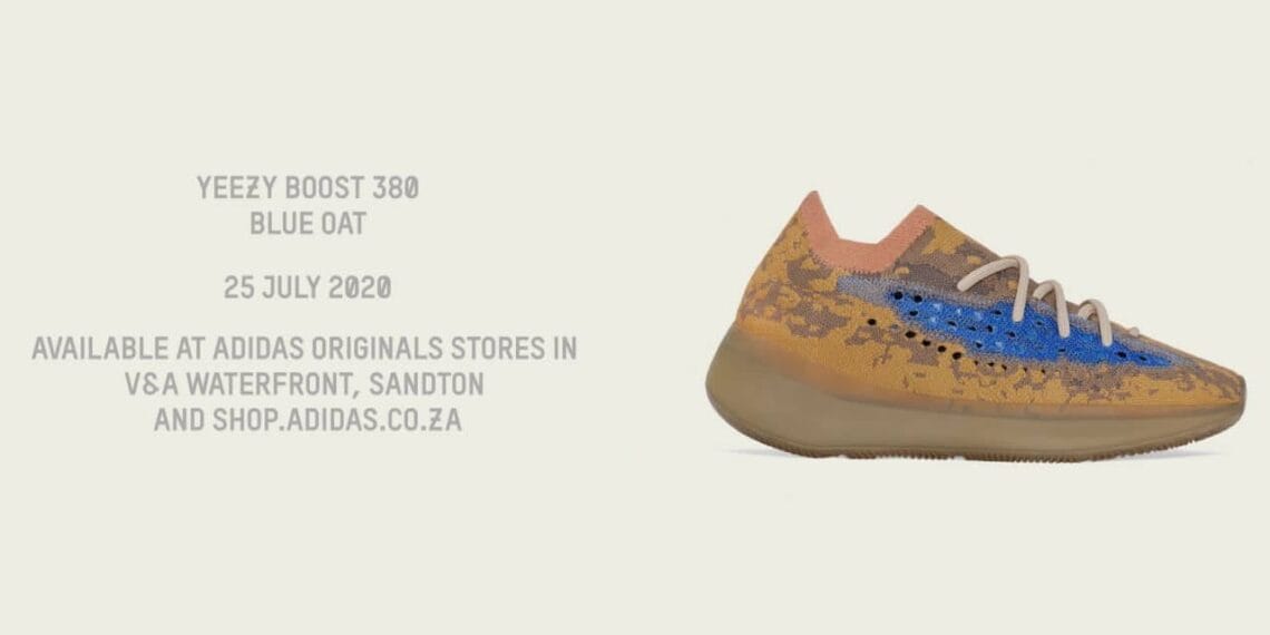 adidas Originals Drops New Yeezy BOOST 380 Blue Oat