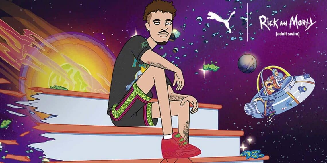 PUMA and LaMelo Ball Partner with Adult Swim for Rick and Morty Drop