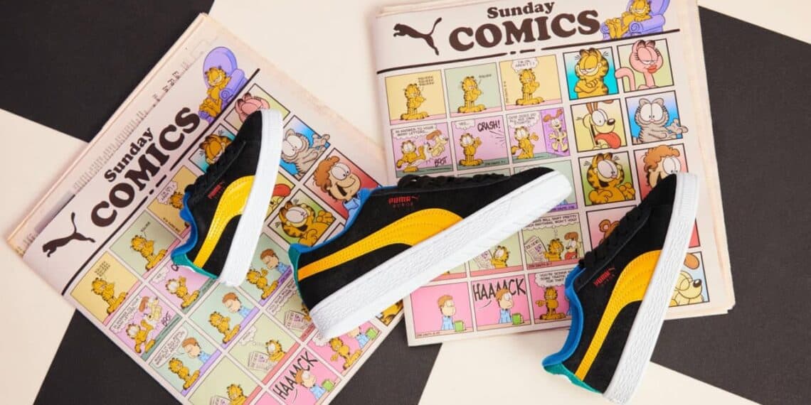 PUMA X Garfield Drop Brings Cattitude with a New Collection