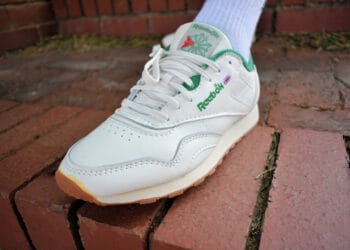 Reebok Classic Leather Plus Chalk/Green - Return of the Classics
