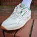 Reebok Classic Leather Plus Chalk/Green - Return of the Classics