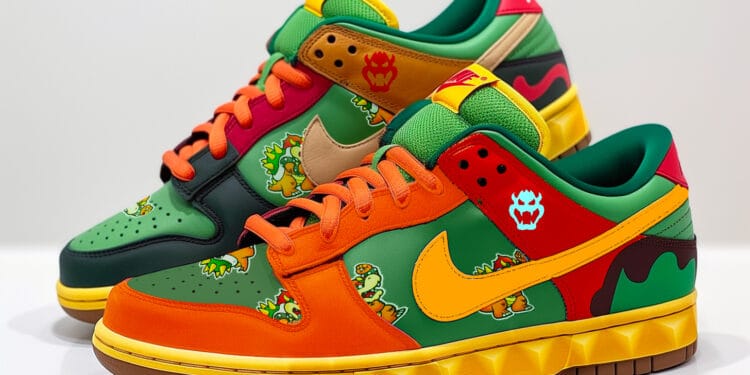 Bowser-Nike-Dunk-Low-Sneakers