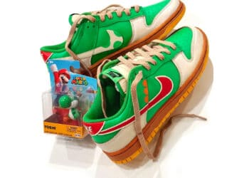 Yoshi-Inspired Nike Dunk Low Sneakers