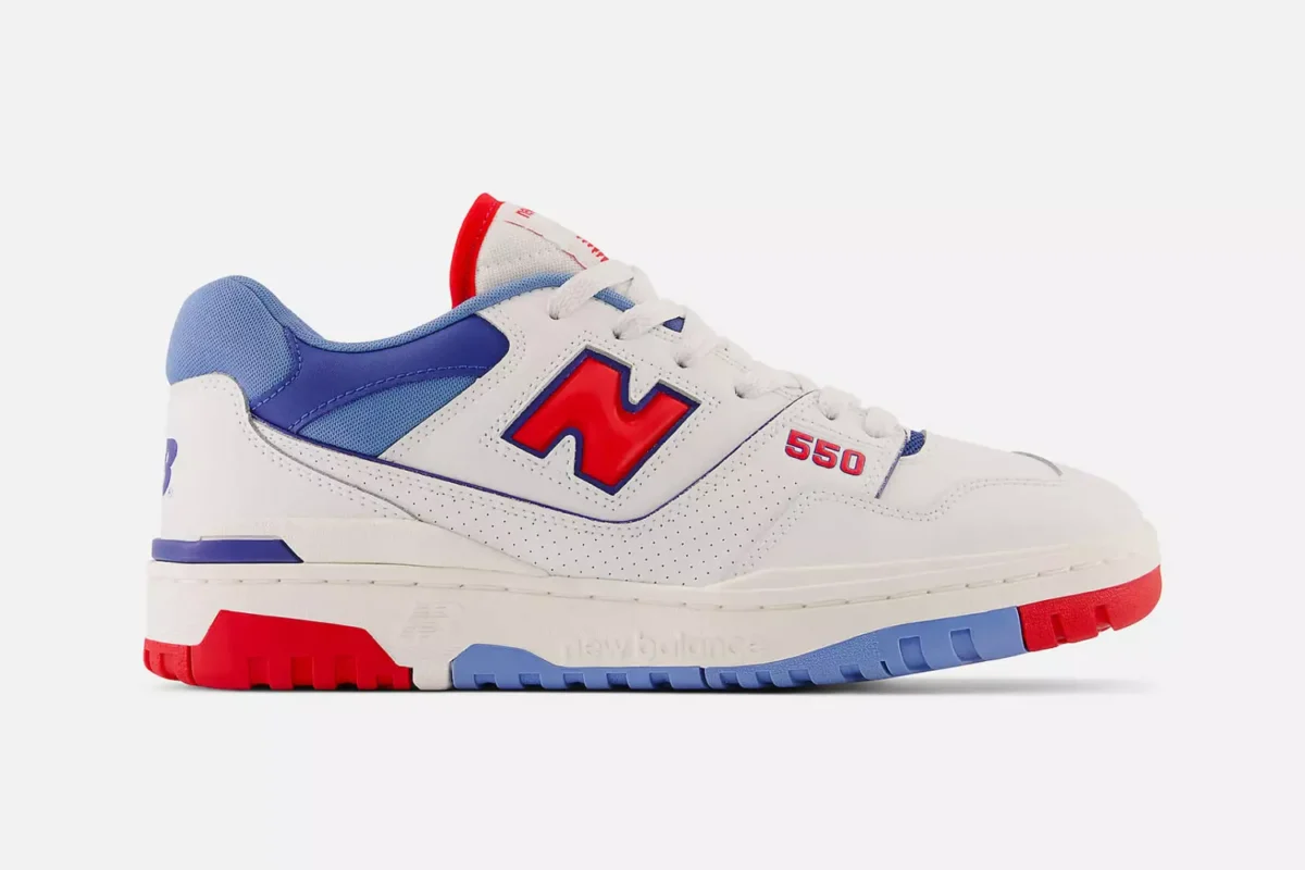 New Balance 550 Atlantic Blue Sneakers Colourway