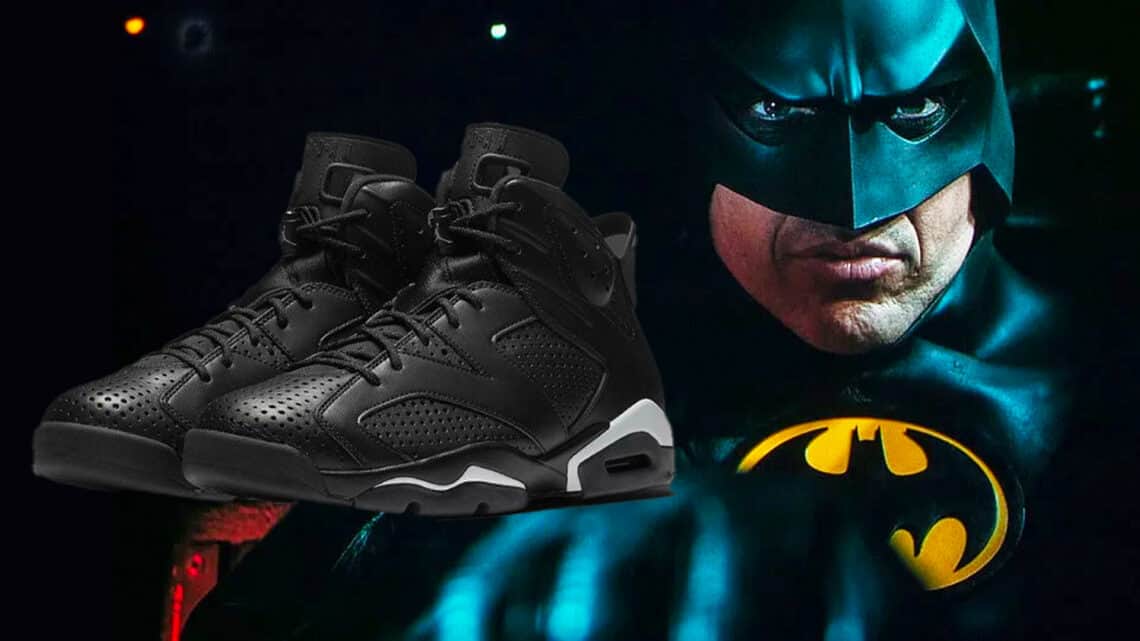 Batman Wore Air Jordan 6 Sneakers For Batman Returns