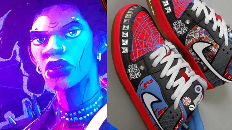 Spider-Punk-Air-Jordan-Sneakers