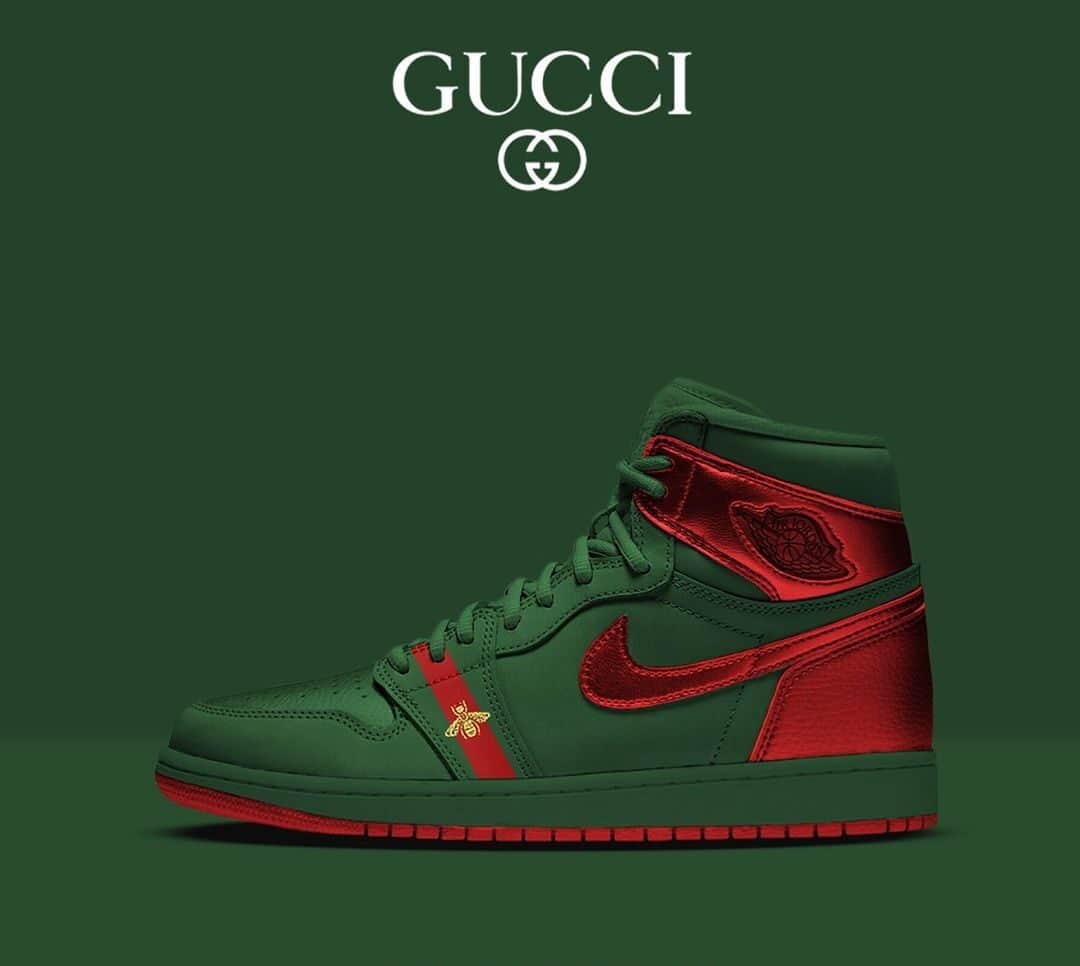 Jordan x Gucci Air Jordan 1