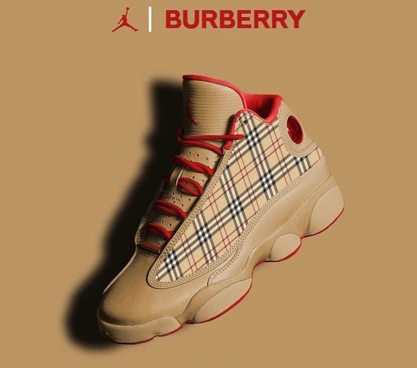 Air Jordan 13 Sneakers Are The Burberry x Jordan