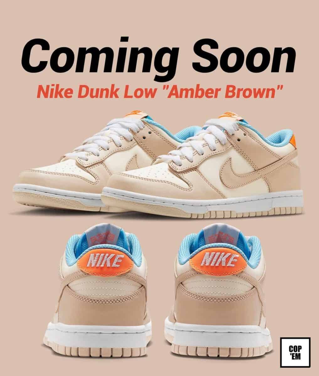 Nike Dunk Low Amber Brown