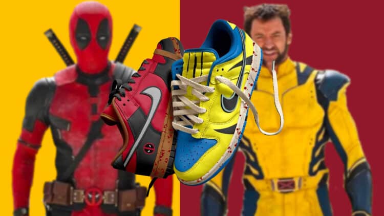 Deadpool Sneakers Wolverine Sneakers