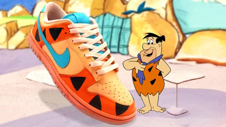 Flintstones Nike Dunks Fred Flintstone