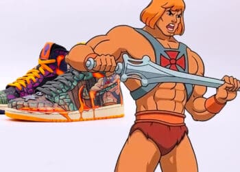 He-Man And The Masters Of The Universe Air Jordan 1 Sneaker