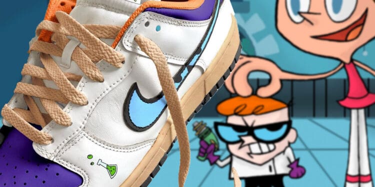 Step Into Dexters Laboratory With This Nike Dunk Low Sneaker Design