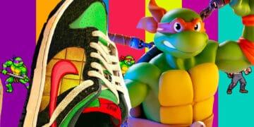 TMNT Inspired Nike Dunk Low Design