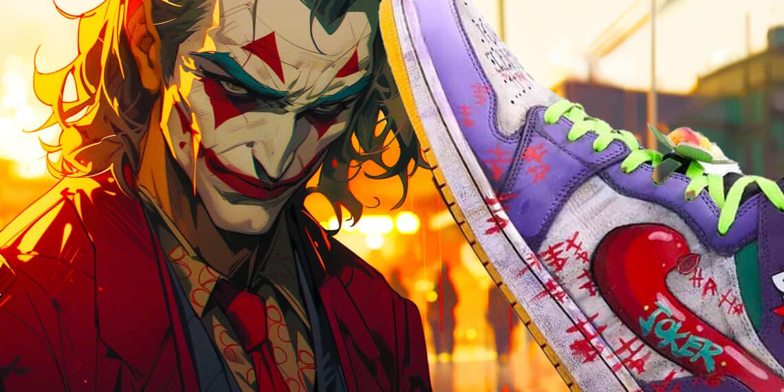 The Joker Gets His Own Air Jordan 1 Sneakers