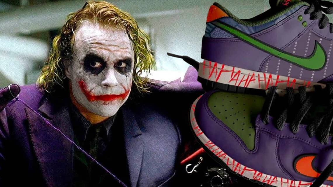 The Joker Gets His Own Nike Dunk Low Sneaker