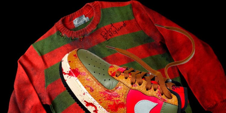 The Nike Air Force 1 Freddy Krueger The Sneaker That Will Make You Scream