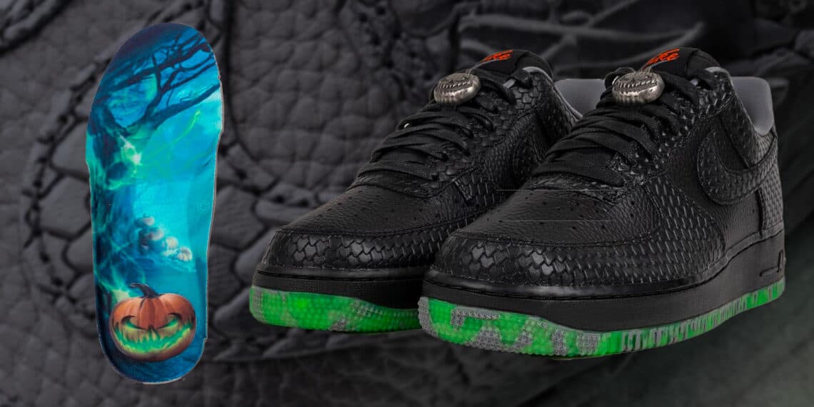 The Nike Air Force 1 Low Gets Decked Out In Black For "Halloween 2023"