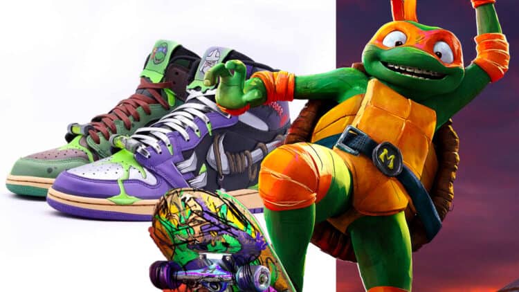 These TMNT Shredder Air Jordan 1 Sneakers Oozes Coolness