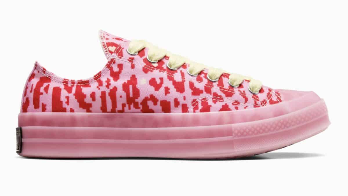 Converse x Golf le FLEUR Chuck 70 "Digi Leopard" in Pink