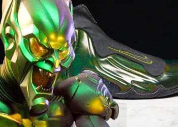 Green Goblin Wore Nike Foamposite Sneakers For Spider-Man