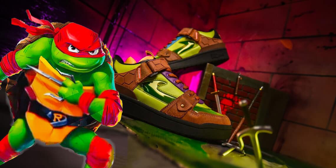 It's Turtle Time With These TMNT: Mutant Mayhem Sneakers