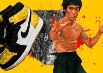 Jordan-1-Recon-Satin-'Bruce-Lee'-Sneakers