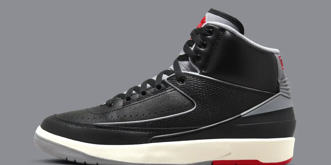 Nike Air Jordan 2 “Black Cement” Joins The Concrete Jungle