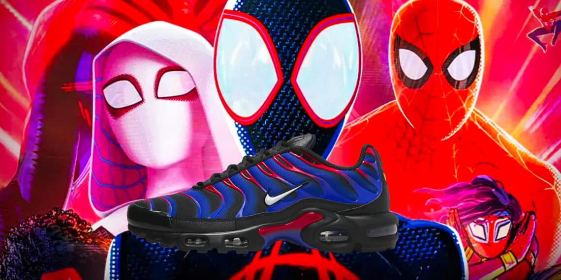 Nike Air Max Plus "Spider-Man" Joins The Spider-Verse