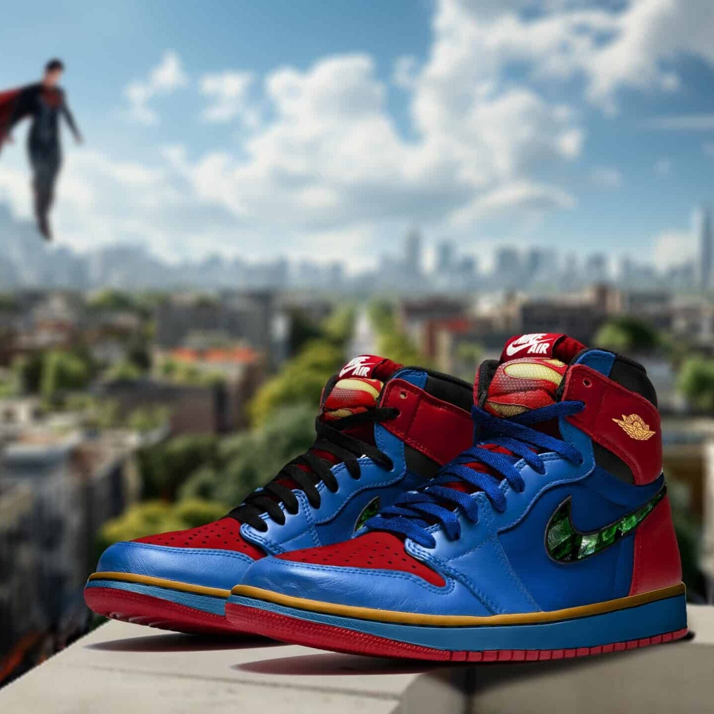 superman jordan shoes