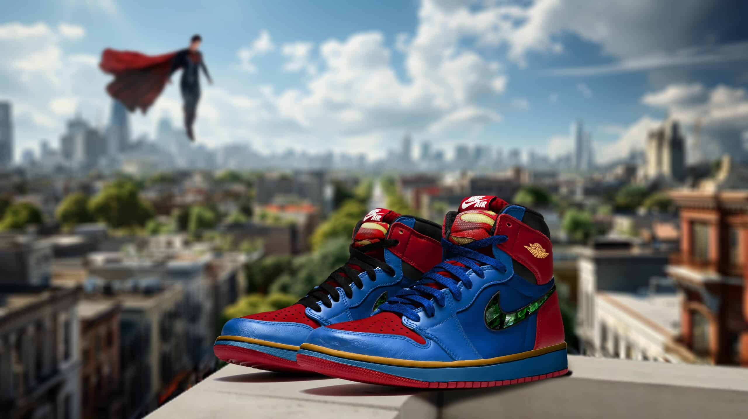 It's A Bird! It's A Plane! No, It's The Superman Air Jordan 1 - Sneaker  Fortress