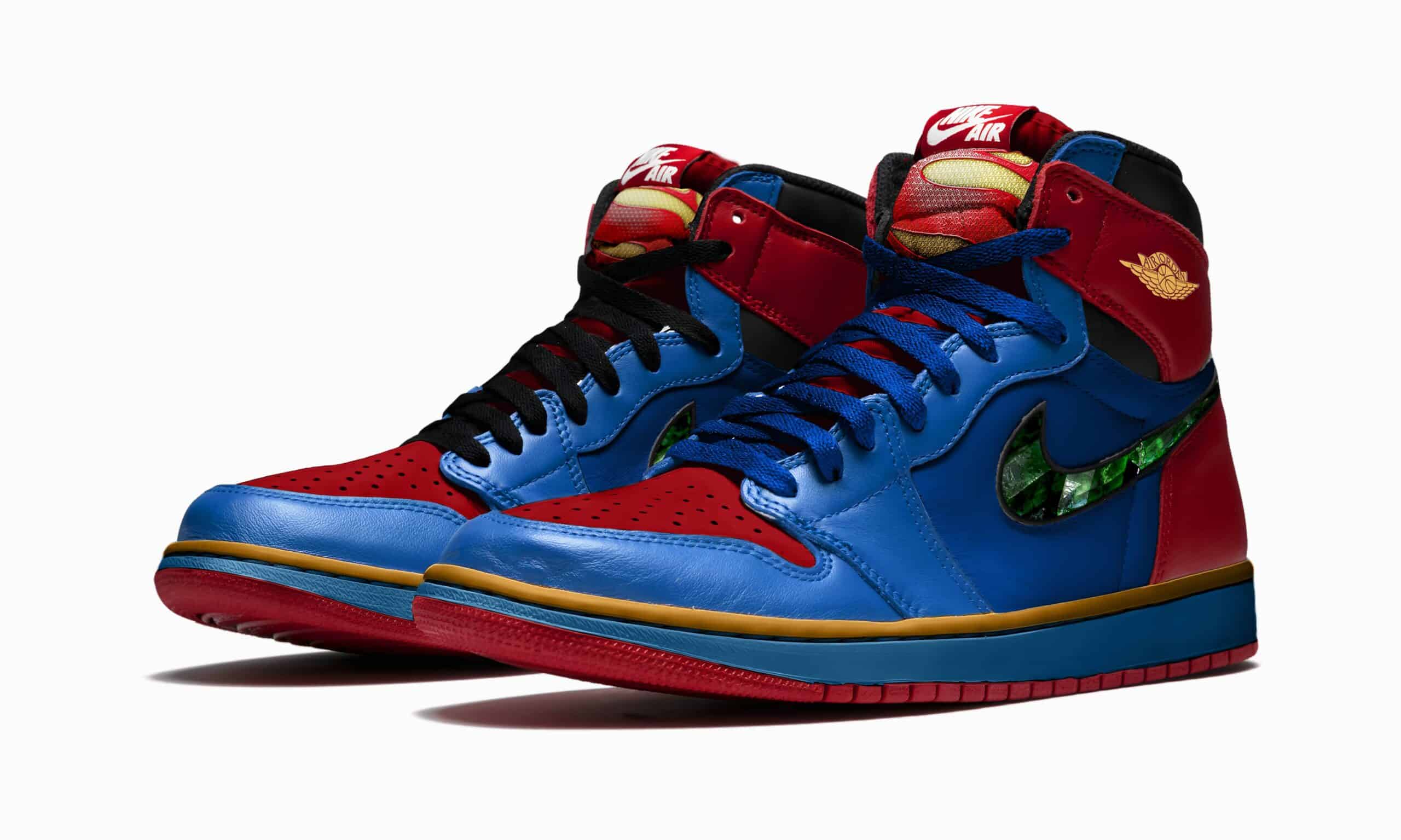 Superman Sneakers Man of Steel Air Jordan 1