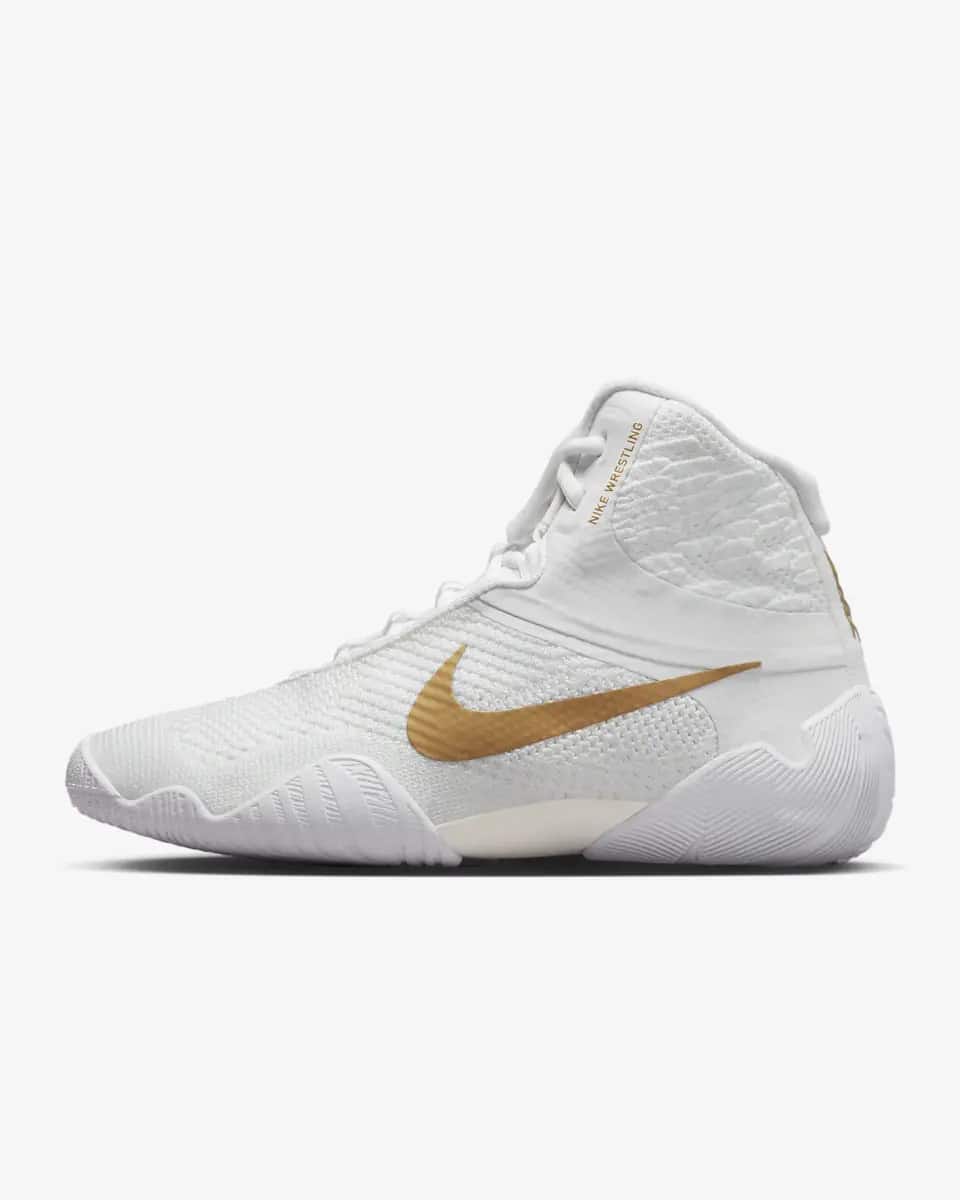 "White/Metallic Gold"