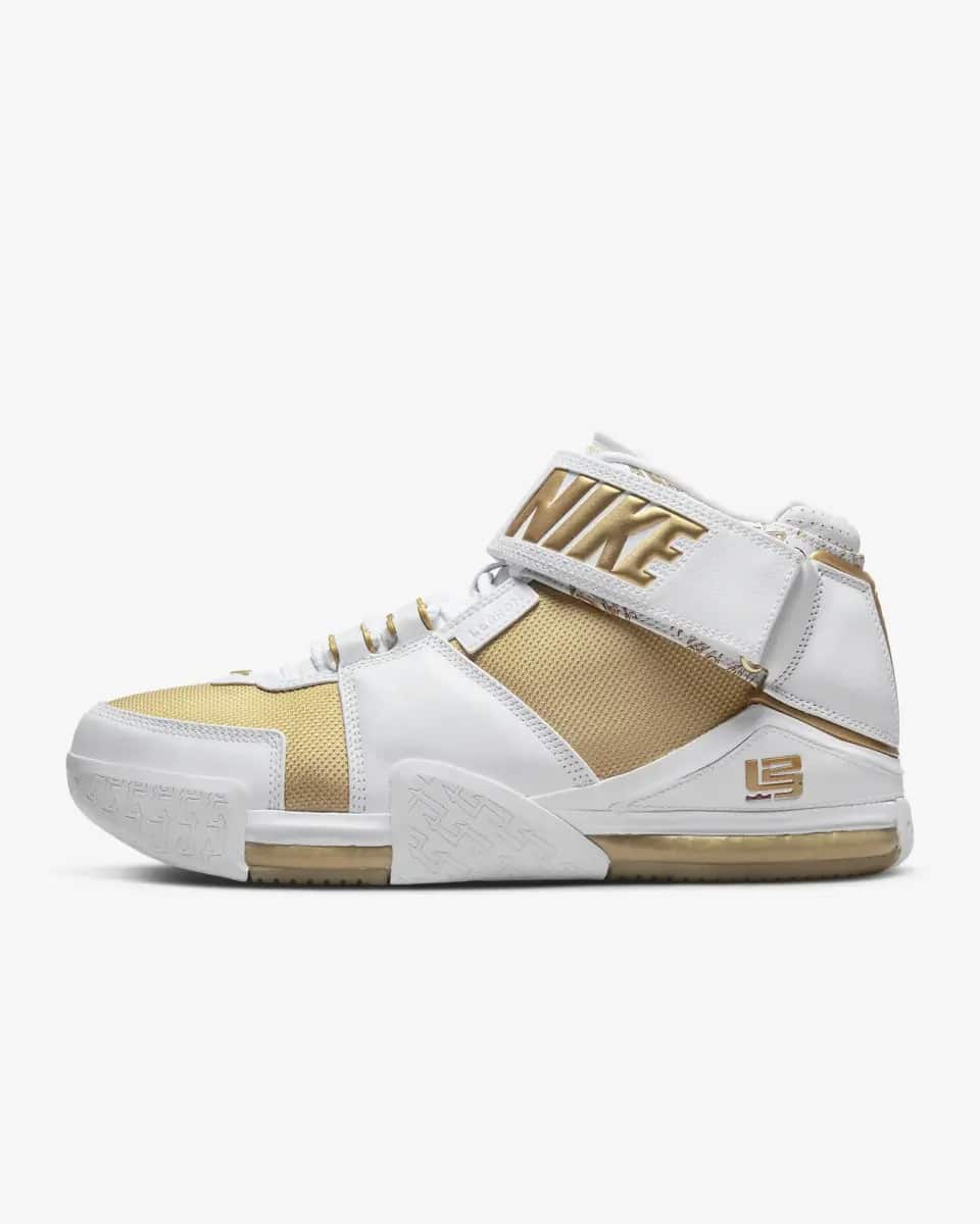 White/Metallic Gold