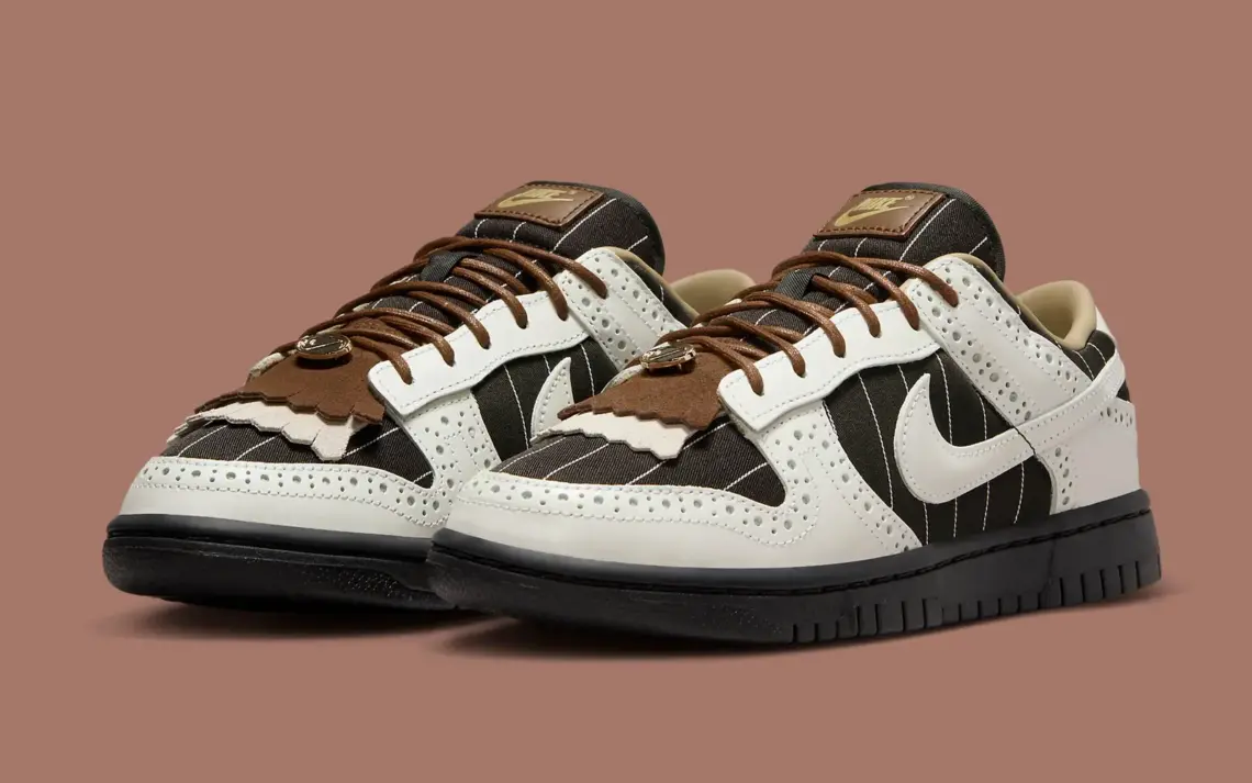 The Dunk Low Gets A Sophisticated "Brogue" Look