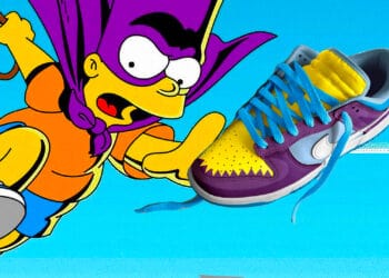 The Simpsons Bartman x Nike Dunk Sneakers