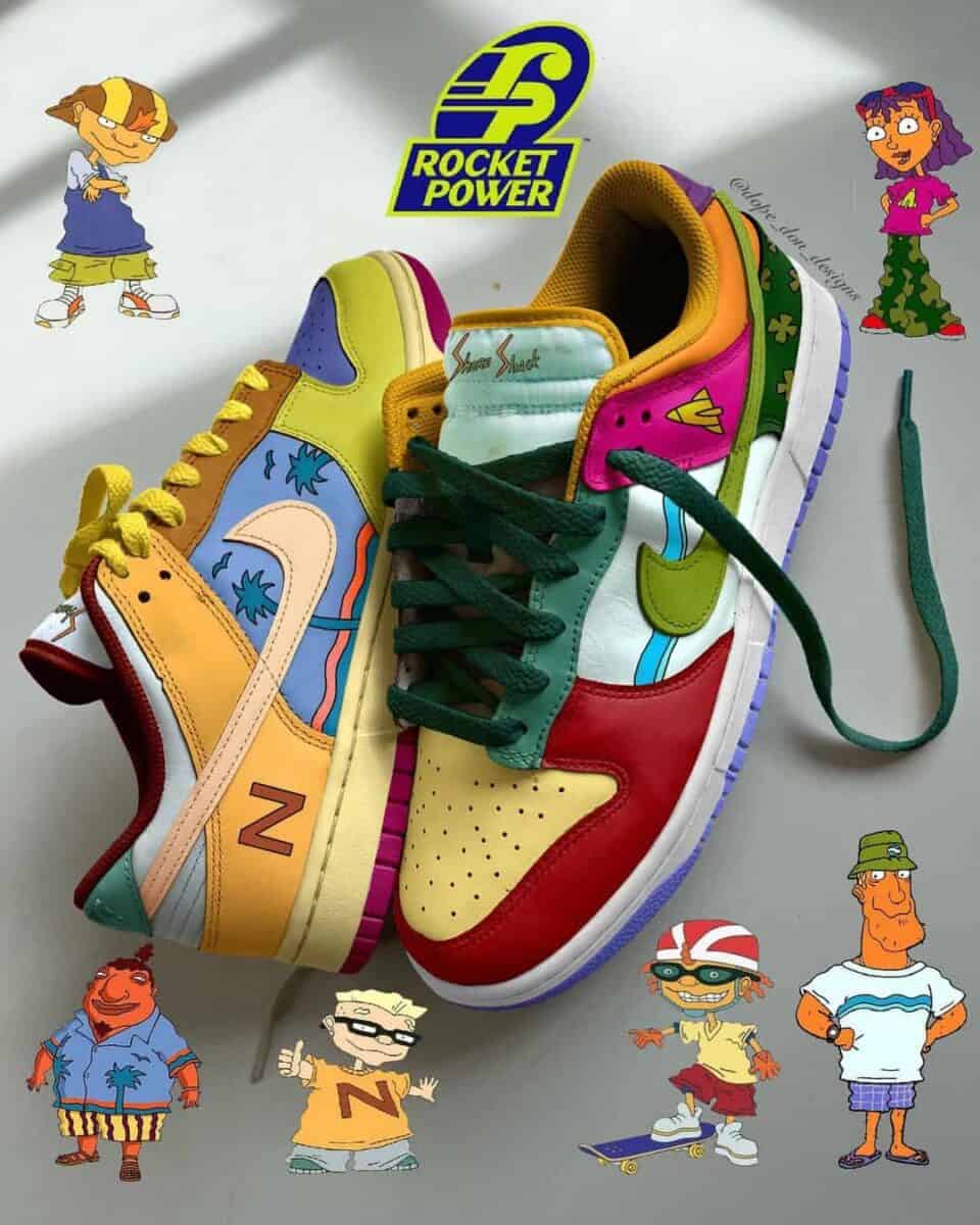 Rocket Power Nike Dunks