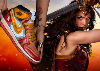 Wonder Woman's Strength Shines Through In This Air Jordan 1 High Design