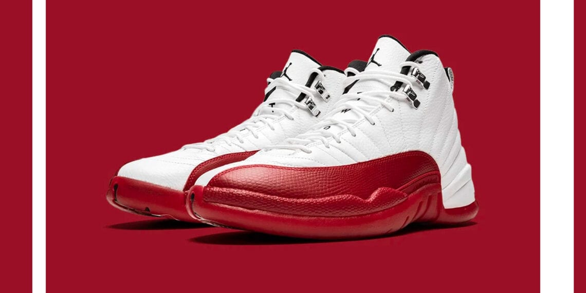 Air Jordan 12 "Cherry" Sneakers
