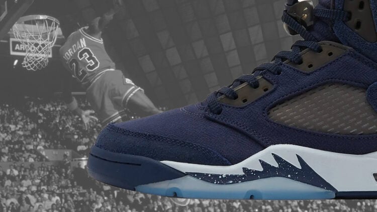 Air Jordan 5 Midnight Navy Sneakers