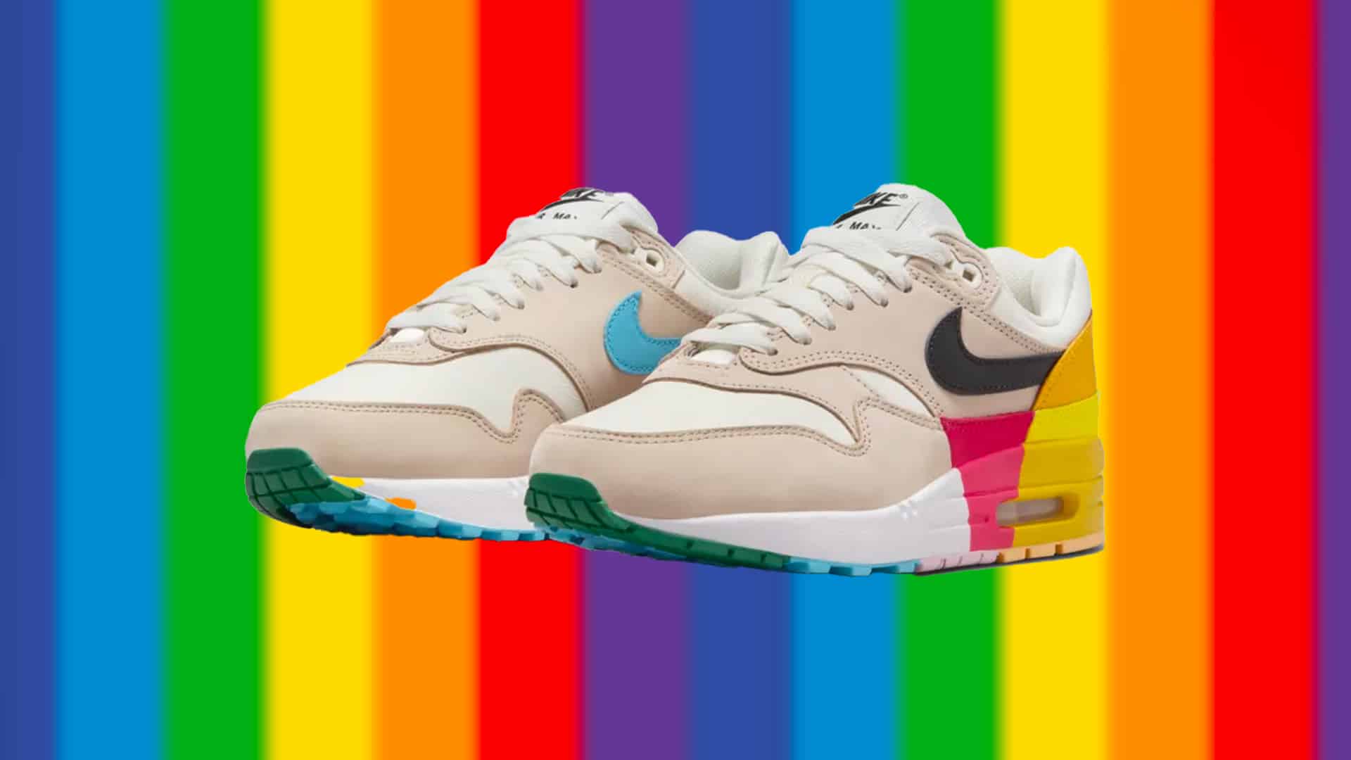 Nike air 2025 max 1 rainbow