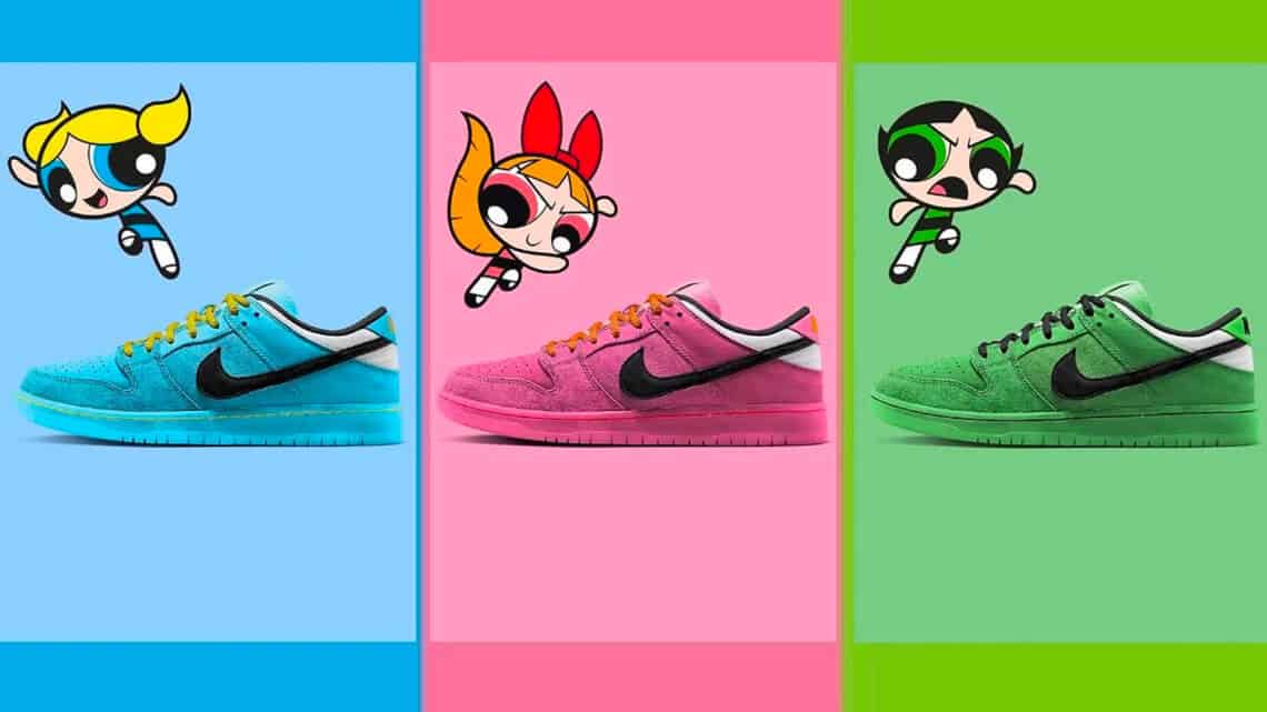 Powerpuff Girls x Nike SB Dunk Low Sneaker