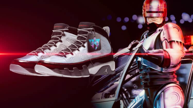 RoboCop Air Jordan 9 sneaker scaled